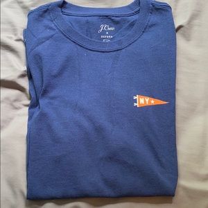 A  j crew x Oxford pennant t shirt